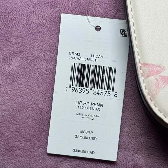 Coach Penn Shoulder Lip Print Bag - Picture 4 of 7